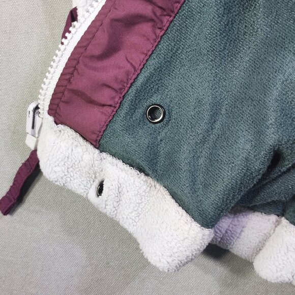 Columbia interchange jacket women's size XS light lilac and maroon - Picture 9 of 13